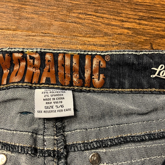 Hydraulic Lola denim shorts size 5/6 - Picture 9 of 9